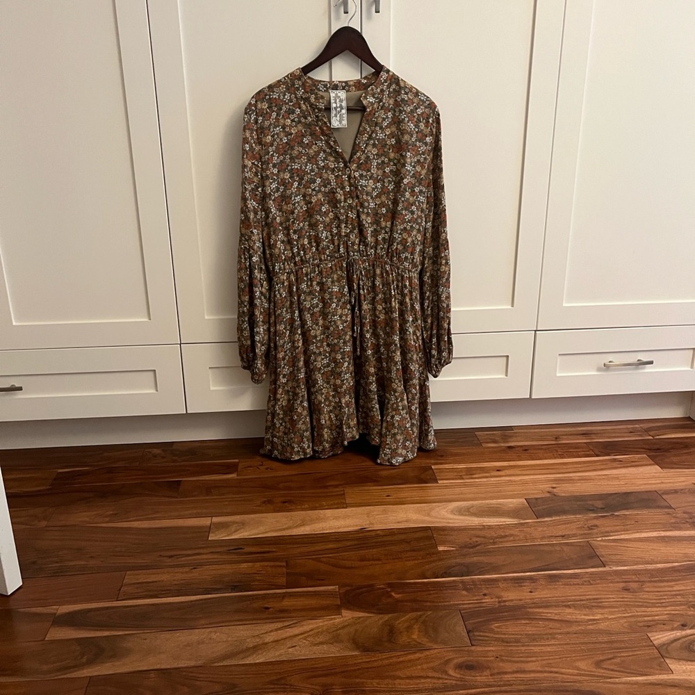 Sadie & Sage Floral Long Sleeve Dress